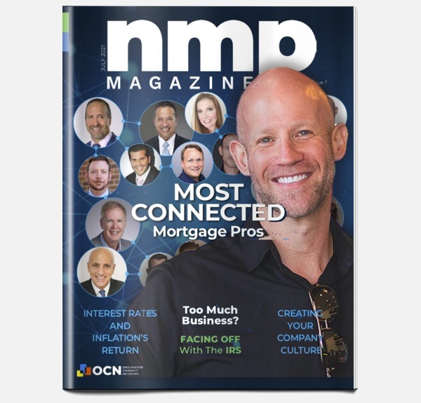 Dr. Steven Kaufman Named One Of The Most Connected Mortgage Professionals For 2021 By National Mortgage Professional Magazine