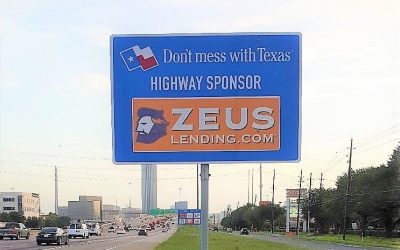 Zeus Lending Adopts Additional Stretch of Heavily Traveled Houston Area Highway