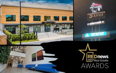 The Grand Forum: A Houston Landmark Transformation By Zeus Healthcare Nomiminated for 2024 REDnews Commercial Real Estate Award